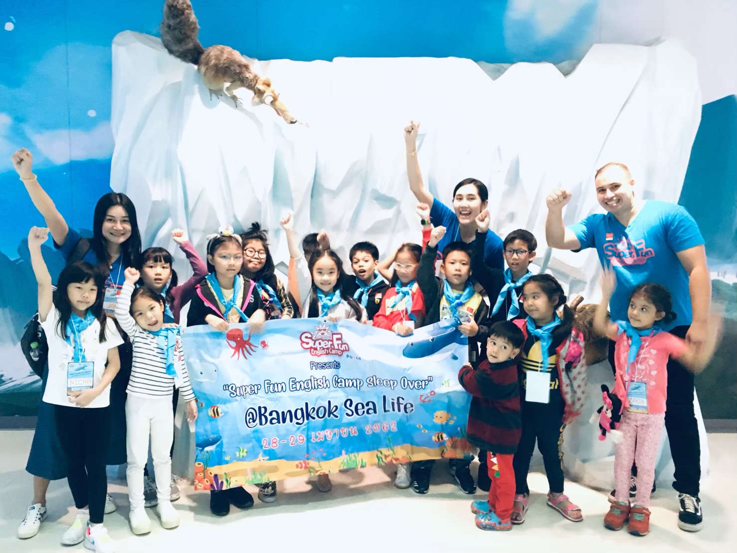Super Fun English Camp Sleep Over@Bangkok Sea lifeอัลบั้มSuper Fub English Camp Sleep Over@Bangkok Sea life