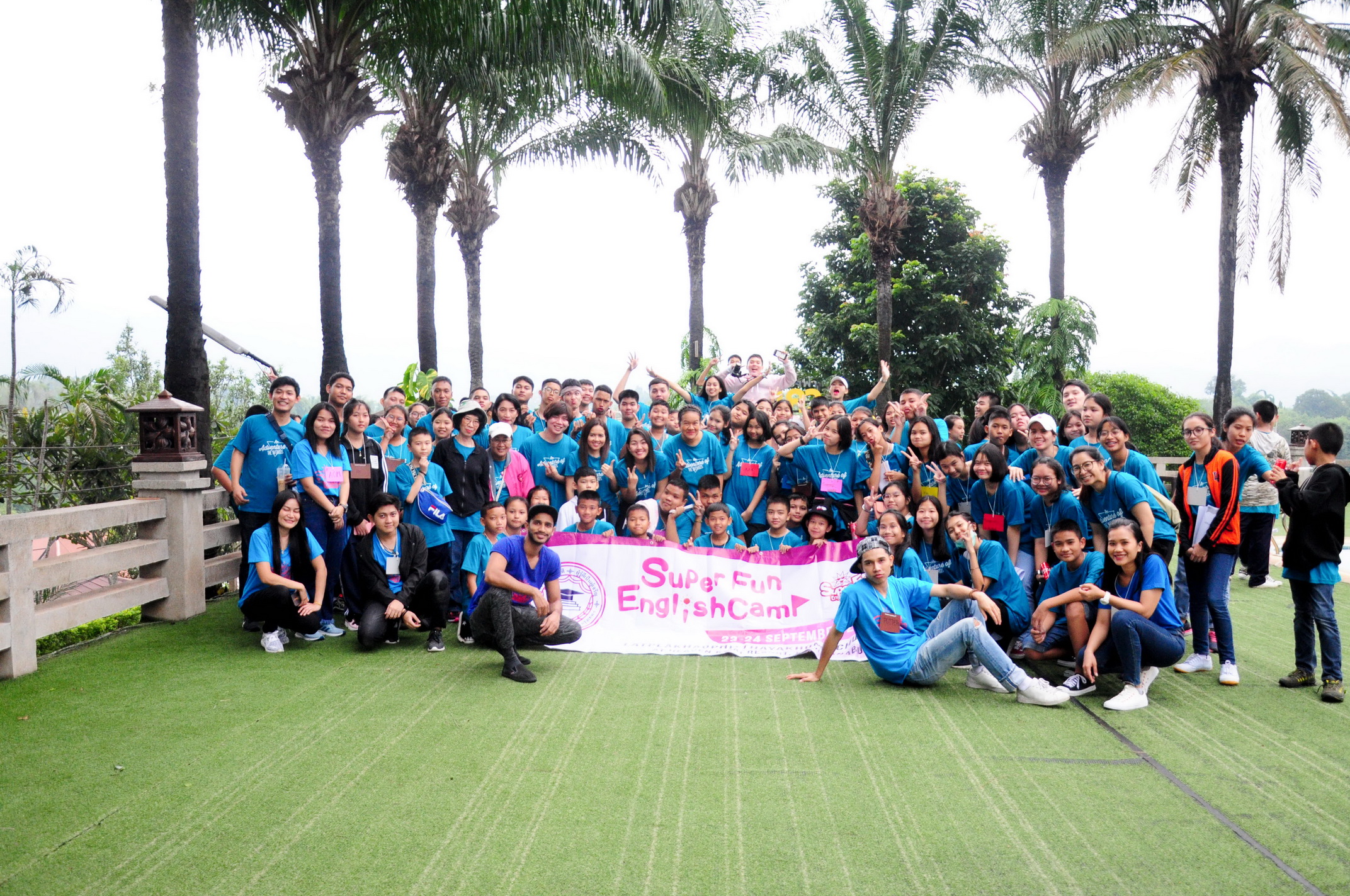 Super Fun English Camp "Latplakhophitthayakhom school at Heaven Kwai Resort, Kanchanaburi on 23-24 September 2019 "