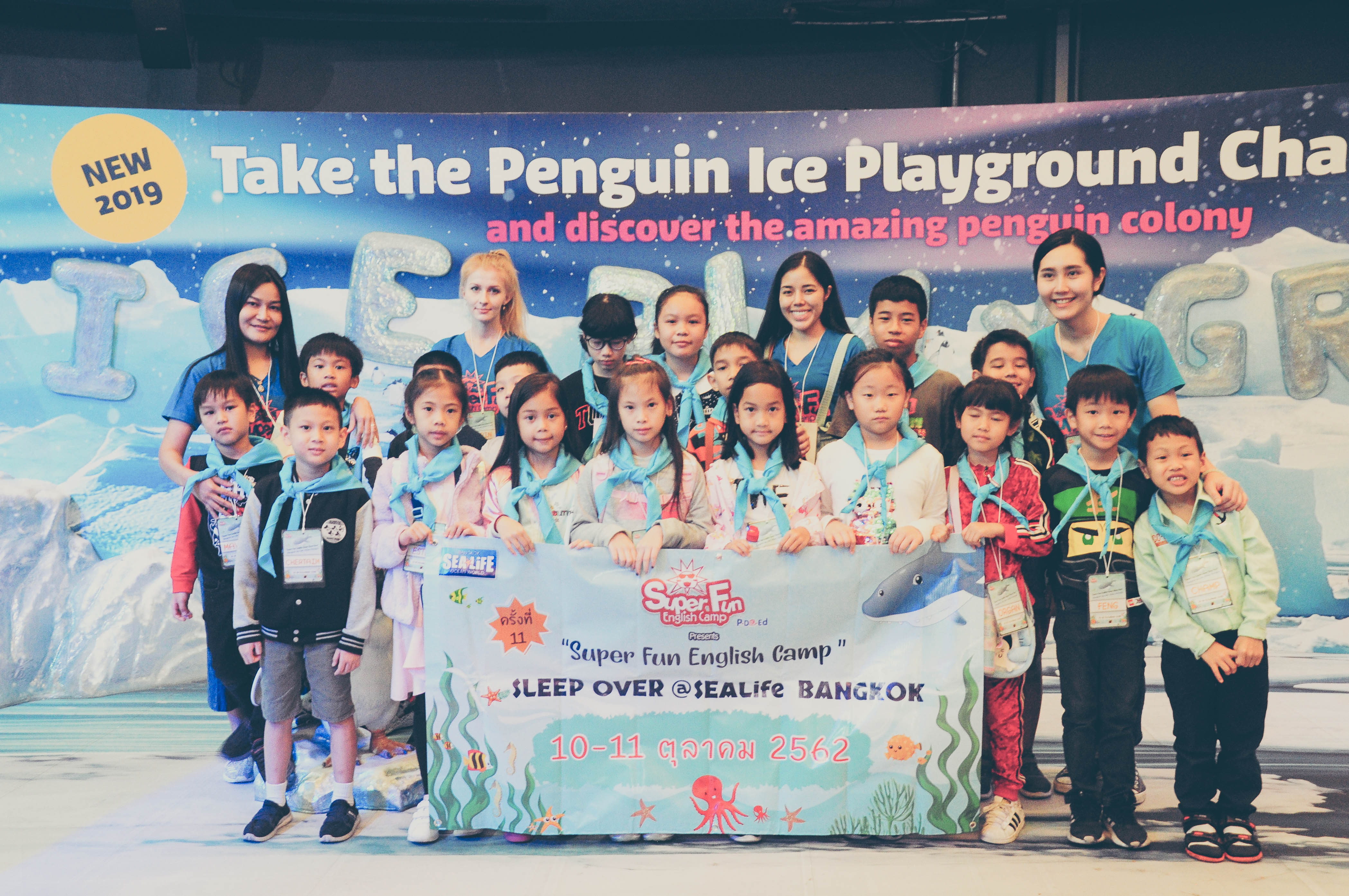 Sleep Over@Bangkok Sea life 10-11 October 2019