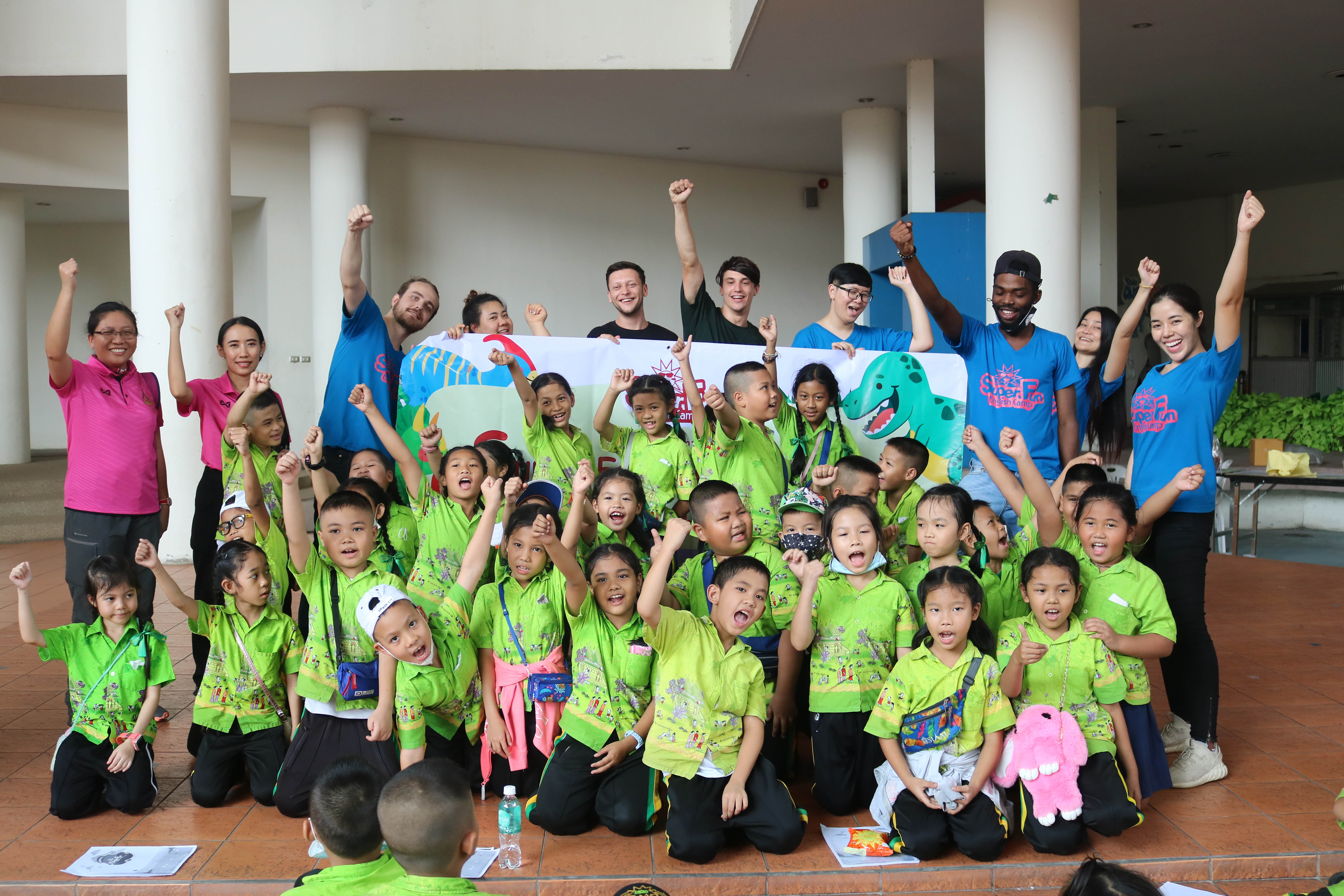 Super Fun English Camp @National Children's Museum  "Watthatthong School On 7 February 2020"